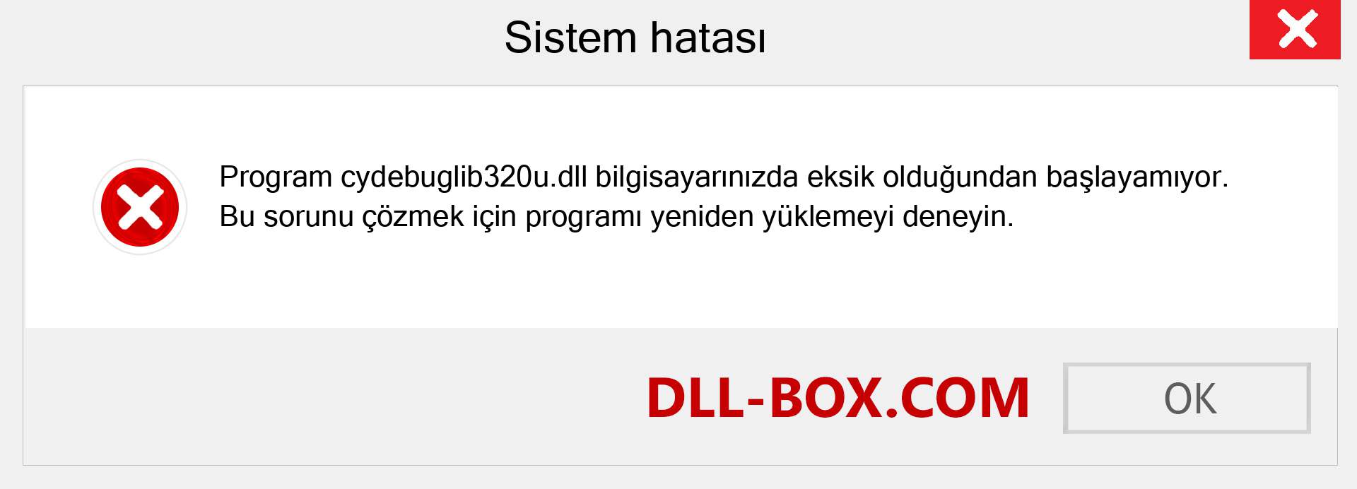 cydebuglib320u.dll dosyası eksik mi? Windows 7, 8, 10 için İndirin - Windows'ta cydebuglib320u dll Eksik Hatasını Düzeltin, fotoğraflar, resimler